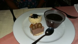 Three desserts are better than one.